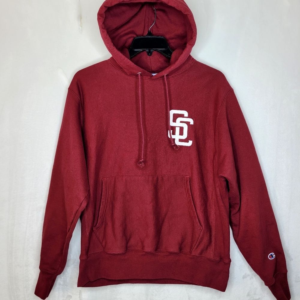 South Carolina Trojans Champion Reverse Weave Hoodie Size Medium